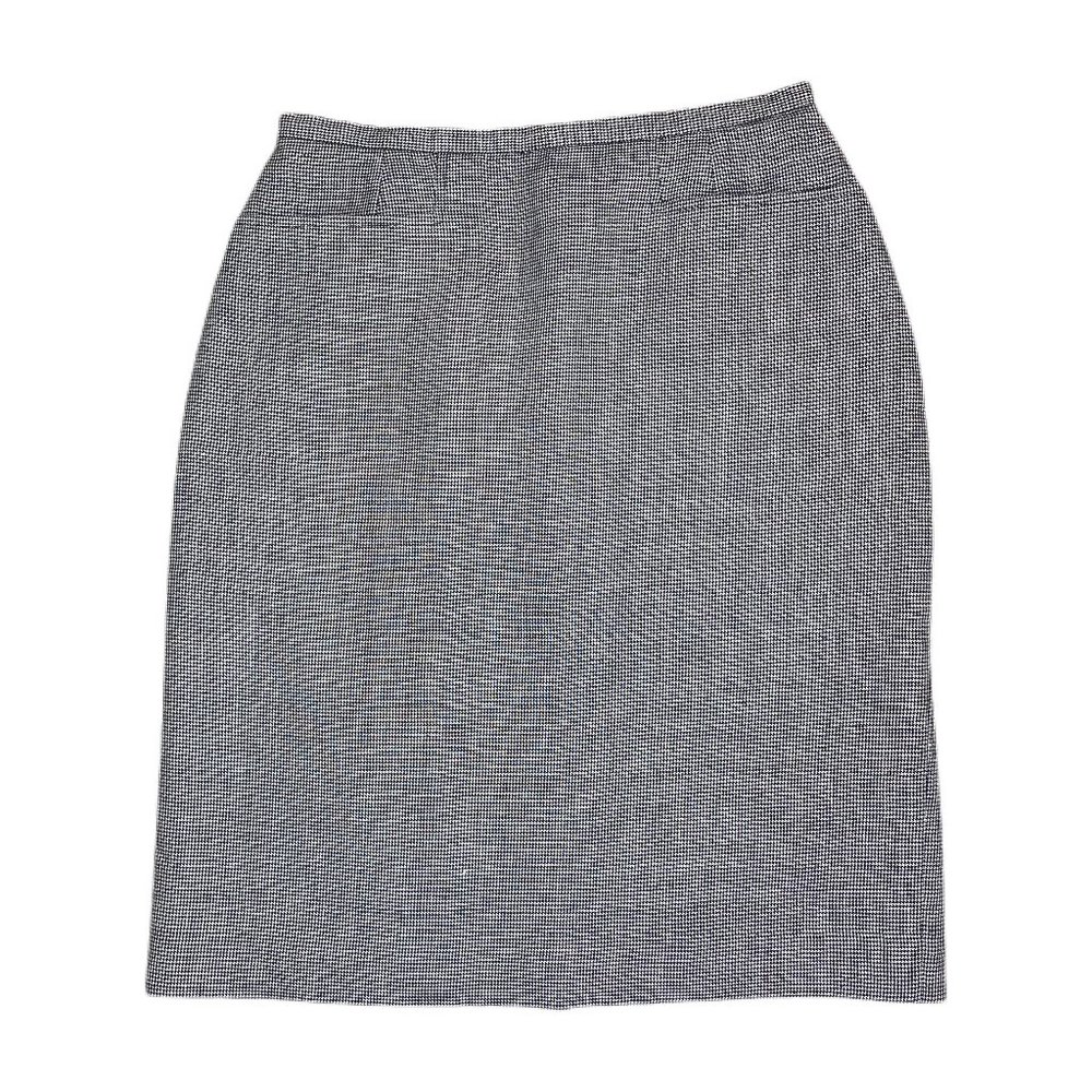 Talbots Black/White Houndstooth Skirt Size 4